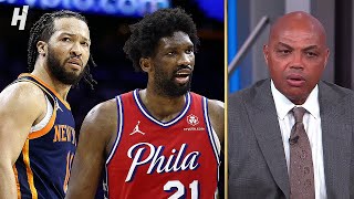 Inside the NBA previews 76ers vs Knicks Game 5 [upl. by Eimorej]