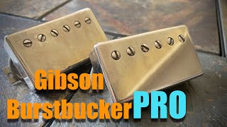 Gibson Burstbucker Pro Humbucker Pickups [upl. by Yelrihs]