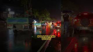 IBP Road batasanhills quezoncity philippines🇵🇭 rainy evening sanlakadnyo walking walktour [upl. by Sussi]