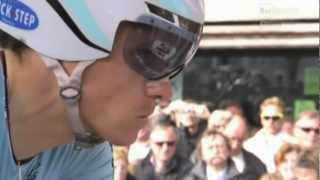 Driedaagse De PanneKoksijde 2012  Stage 3b  Sylvain Chavanel vs Lieuwe Westra [upl. by Reviere]