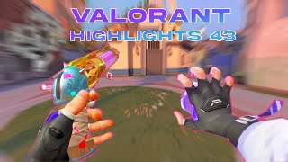 Valorant Highlights 43 [upl. by Ecilayram]