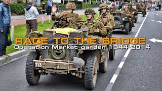 Race to the Bridge 2014 224 vehicles PT1 Operation Market Garden 19442014 70th Anniversary [upl. by Desma]