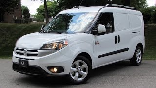 2015 Ram Promaster City Tradesman SLT Fiat Doblo Start Up Road Test and In Depth Review [upl. by Tletski]