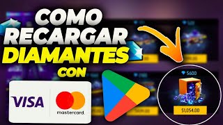 ✅️COMO RECARGAR DIAMANTES USANDO TARJETAS DE CREDITODEBITO DENTRO DEL JUEGO✅️ en FREE FIRE [upl. by Diella39]