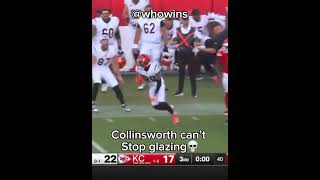 Collinsworth is still glazing mahomes till this very day💀 [upl. by Eiggam723]