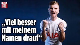 Timo in Tottenham Werners erste Worte als Hotspur [upl. by Evars712]