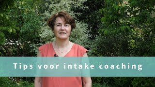 Coachingsgesprek 1 De Intake [upl. by Nylsej]