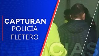 Así capturaron a policía retirado que pertenecía banda de fleteros en Bogotá y Soacha [upl. by Dempster]