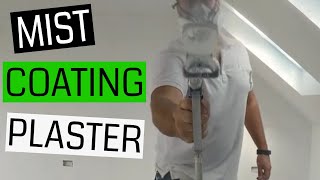 Spraying a New Build  Mist Coating with an Airless Sprayer [upl. by Macdermot]