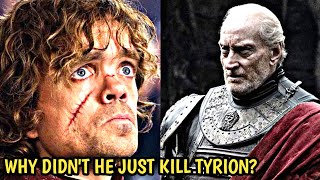 If Tywin hated Tyrion so much why didnt he just kill him as a baby and be done with it [upl. by Attennaj496]