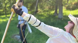 Saint Erik at the Marks 2023  English longbow competition in medieval military archery [upl. by Biles]