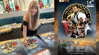 Cynthia Rothrock  Martial Arts Hall of Fame Induction  Soul Resort Thailand 2024 [upl. by Dnartreb277]