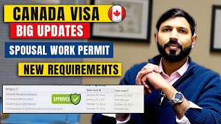 New Requirements For Canada Spouse Visa  Canada Open Work Permit  Canada Study Visa Updates 2024 [upl. by Ydnes960]