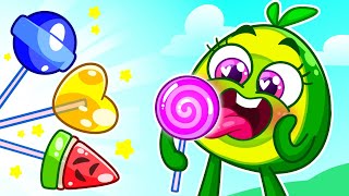 Lollipop Song 🍭 Yummy Color LollipopsMore Funny Cartoons for Kids by KiddyHacks Series [upl. by Nwahsar]