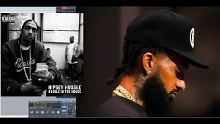 Nipsey Hussle – Hussle In The House Slowed Down [upl. by Annayar68]