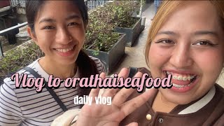 Our vlog to orathai sushi engcomm 651 [upl. by Ahseekat]