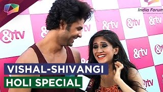 ChitChat  Vishal Aditya Singh and Shivangi Joshi talk about Holi and more [upl. by Sheffield]