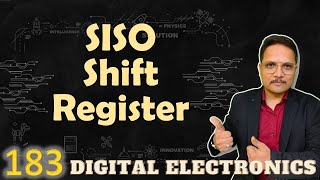 SISO Shift Register Basics Circuit Designing Working Waveforms and Applications [upl. by Atinram868]