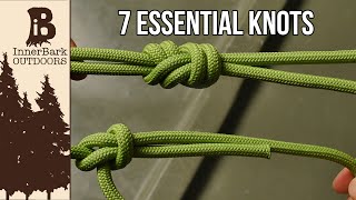 7 Essential Knots You Need To Know [upl. by Allets476]