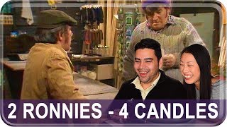 Classic Americans React to the Two Ronnies Four Candles Comedy Sketch [upl. by Ainitsirhc680]