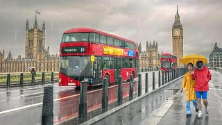 Tourists STILL Love this London Weather Grey amp Rainy Central London Walk  4K HDR 60FPS [upl. by Kcirdle]