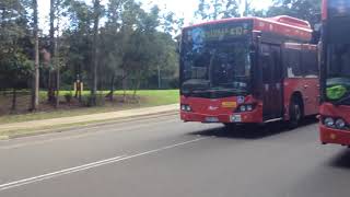 Transit Systems Volvo B12BLE Euro 5 Custom Coaches CB60 Evolution II  Marsfield  Route 410 2 [upl. by Einwahs788]