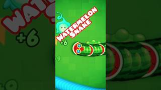 WATERMELON🍉SNAKE🐍 GAMEPLAY  WORMS ZONE  SNAKE🐍 GAME wormszone games snakegame shorts [upl. by Maiocco]