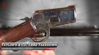 Taylors amp Co 1892 Takedown Rifle Tabletop [upl. by Petigny308]