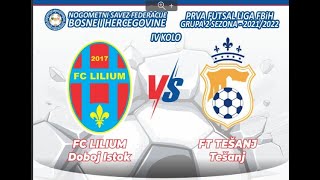 WTV Live FC LILIUM  FT TEŠANJ [upl. by Veradia]