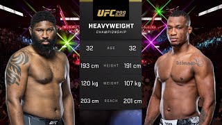 Curtis Blaydes vs Jailton Almeida Full Fight  UFC 299 [upl. by Enitsed]