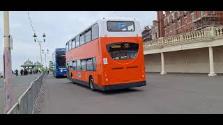 Stagecoach Manchester Heritage livery E400 Trident 2 Ride [upl. by Petrina]