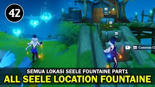 All Location Seelie in Fountaine BerylBelleauCourt Region  Genshin Impact [upl. by Capello845]