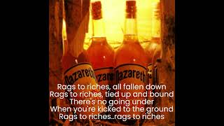 Nazareth  Rags To Riches lyrics [upl. by Ulphi]