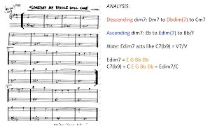 Lesson 13 減七和弦的用法 Diminished 7th Chord Patterns [upl. by Stevens919]