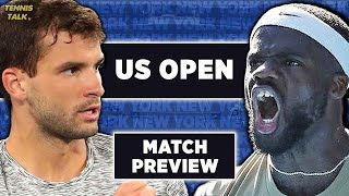 Dimitrov vs Tiafoe  US Open 2024 QF  Tennis Preview amp Prediction [upl. by Kiah]