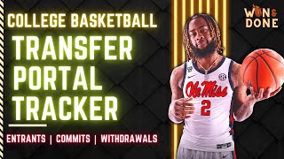 College Basketball Transfer Portal  NCAA Basketball  Portal News  NCAA Commits [upl. by Atiram926]