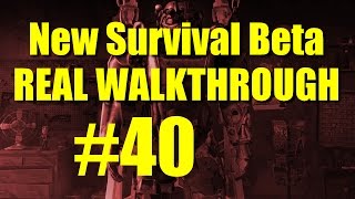 Fallout 4 Survival Beta Walkthrough Part 40  Pickman Gallery Tunnels No VATS No Companion [upl. by Nannahs]