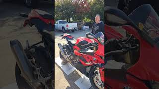 2023 BMW S 1000 RR  Stock vs Modified WEIGHT [upl. by Ajna]