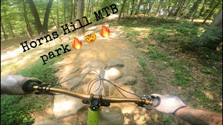 SHUTTLE PARK IN OHIO😳  HORNS HILL MTB PARK [upl. by Hallam409]