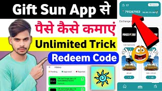 Gift Sun Code  Gift Sun Real or Fake  Gift Sun Login Problem  Gift Sun Referral Code  Gift Sun [upl. by Friedland]