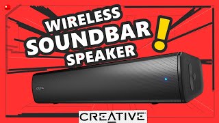 CREATIVE STAGE AIR V2 SOUNDBAR SPEAKER w BLUETOOTH [upl. by Virginie765]