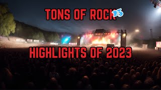 🔥🎸 Best of Tons of Rock 2023 🤘🎥 [upl. by Nnylatsyrk496]