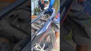 HONDA GTR 155 PALYADO ITO ANG DAHILAN motorcycle shortvideo hondagtr150 repair [upl. by Rehtul]