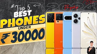 Top 5 Best Smartphone Under 30000 in January 2024  Best Flagship Phone Under 30000 in INDIA 2024 [upl. by Grimbald]