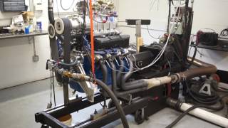 427 Ford with 671 blower  700 Horsepower on dyno [upl. by Tennos]