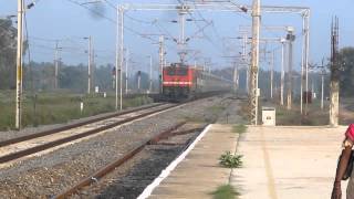 12968 JAIPURCHENNAI CENTRAL JAIPUR super fast express with ED WAP4 22627 [upl. by Eissolf]