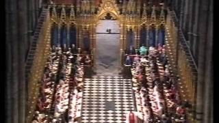 Crown Him With Many Crowns  Westminster Abbey  50th Coronation Anniversary [upl. by Atsyrt]