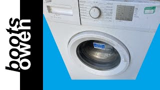 BEKO WM  How to clean the pump filter on your washing machine [upl. by Sula]