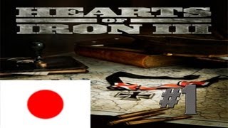 Hearts of Iron 3 Their Finest Hour  Japan  Ep 1  Lets Play Gameplay [upl. by Sulohcin]