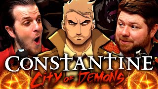 First Time Reaction to Constantine City of Demons [upl. by Yrtnej]